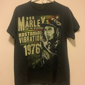 Bob Marley Zion Rootswear Graphic Tee